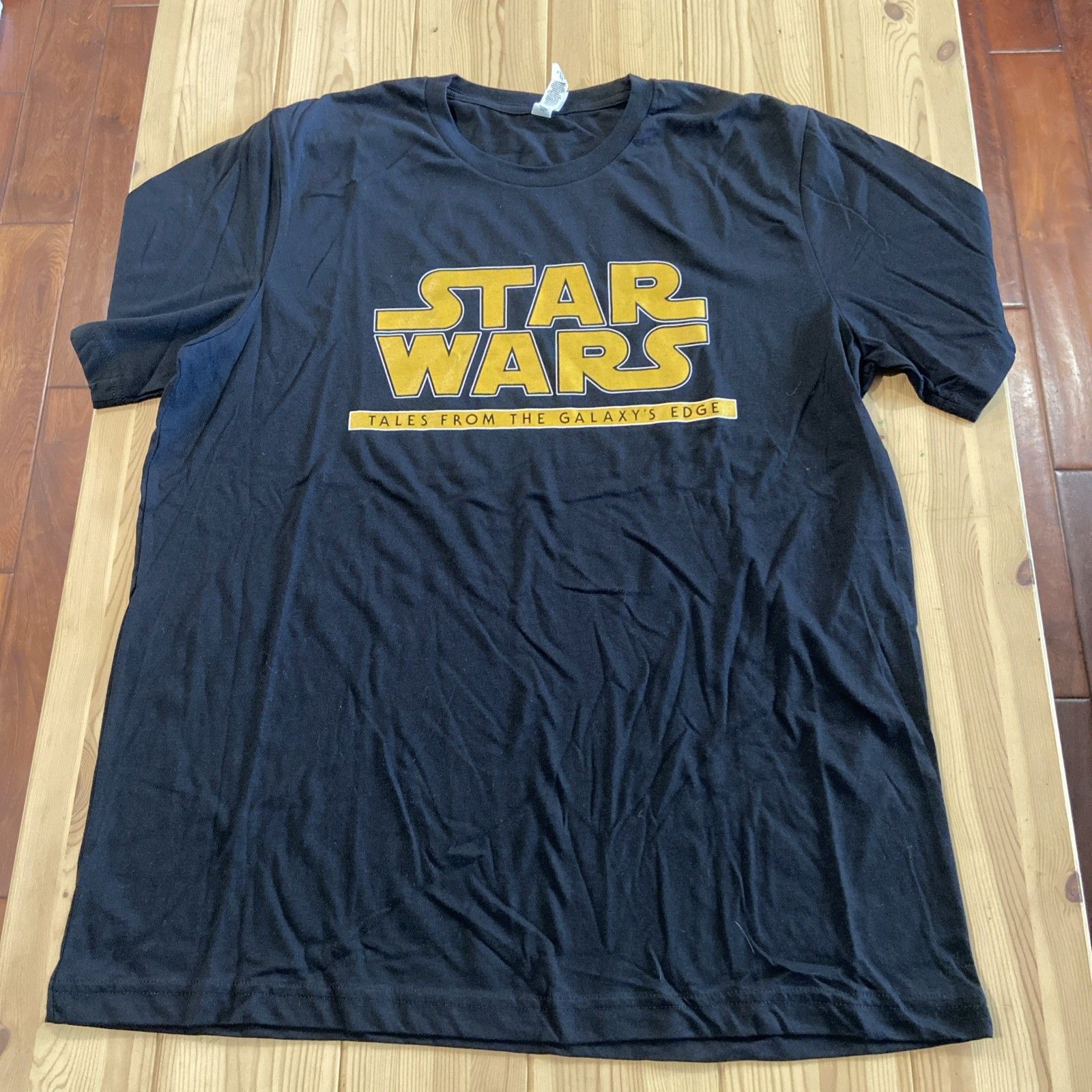Star Wars Tales From The Galaxys Edge Meta Quest Staff Xl TShirt Black Star Wars Tales From The Galaxys Edge Meta Quest Staff Xl TShirt Black